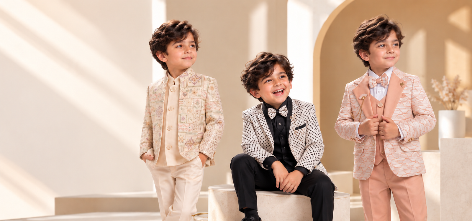 Premium baby boys formal suits